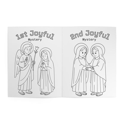 Rosary Coloring Book — My Rosary: 20 Mysteries Coloring & Prayer Activity Book - Ludus Catholic Games