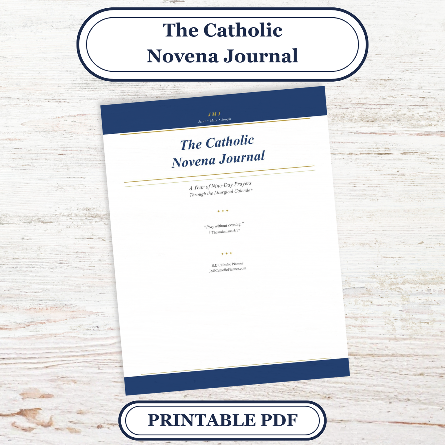Catholic Novena Journal, Liturgical Year Prayers, 27 Novenas, Guided Tracker (PDF Download) - Ludus Catholic Games