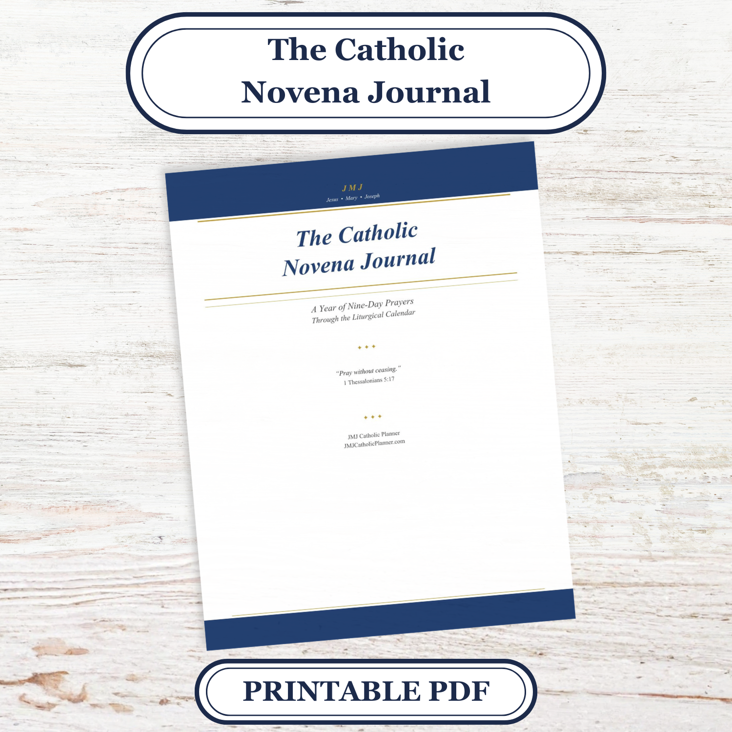 Catholic Novena Journal, Liturgical Year Prayers, 27 Novenas, Guided Tracker (PDF Download) - Ludus Catholic Games