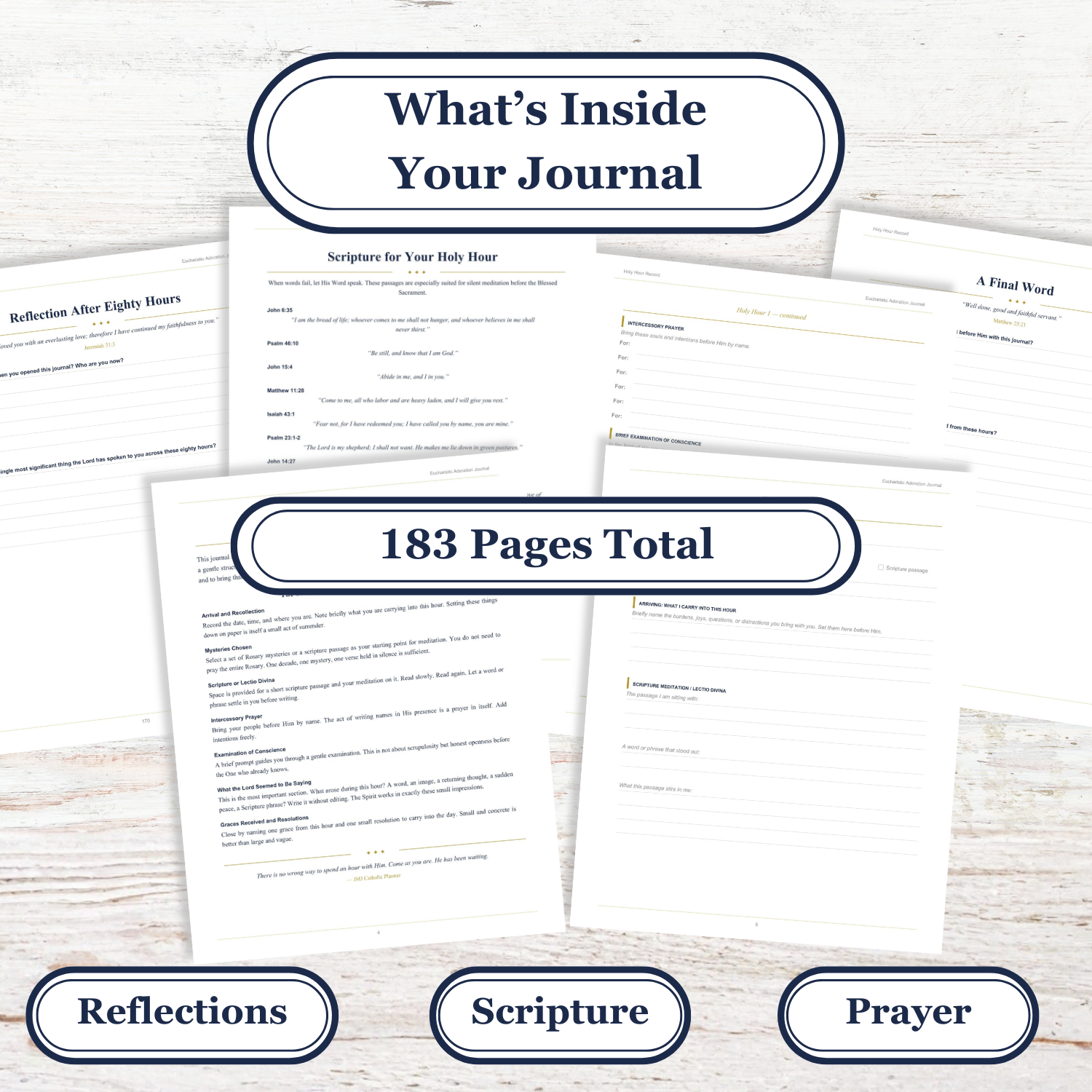 Guided Eucharistic Adoration Journal, Catholic Holy Hour Prayer (Printable PDF) - Ludus Catholic Games