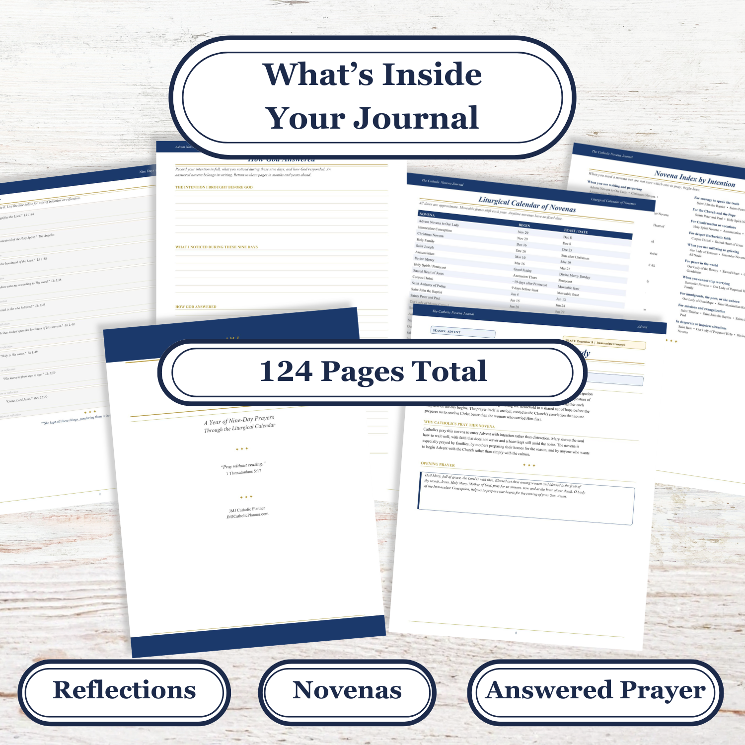 Catholic Novena Journal, Liturgical Year Prayers, 27 Novenas, Guided Tracker (PDF Download) - Ludus Catholic Games
