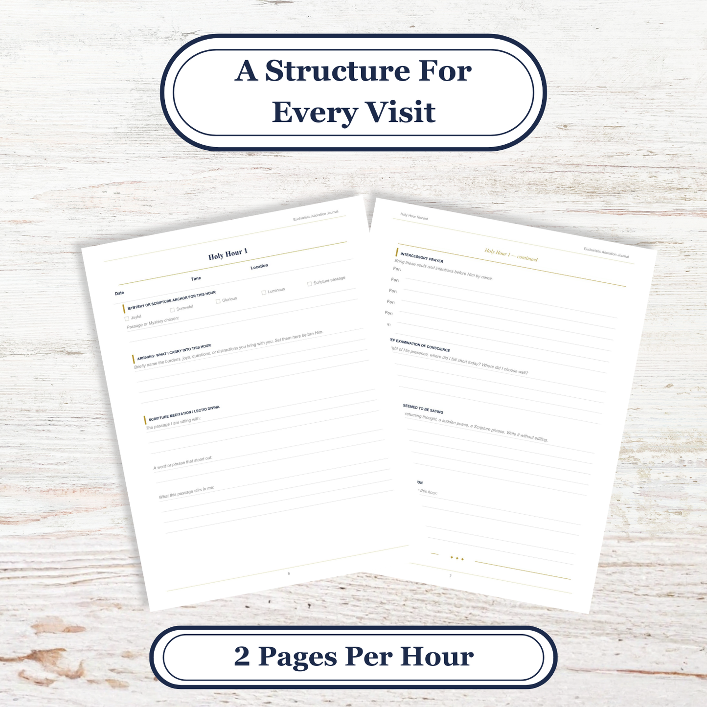 Guided Eucharistic Adoration Journal, Catholic Holy Hour Prayer (Printable PDF) - Ludus Catholic Games