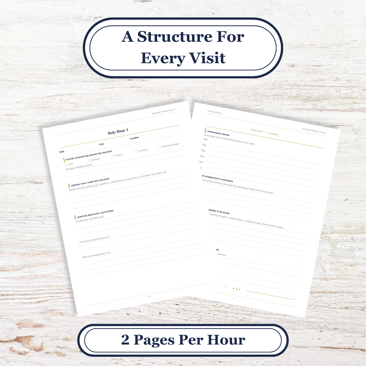 Guided Eucharistic Adoration Journal, Catholic Holy Hour Prayer (Printable PDF) - Ludus Catholic Games