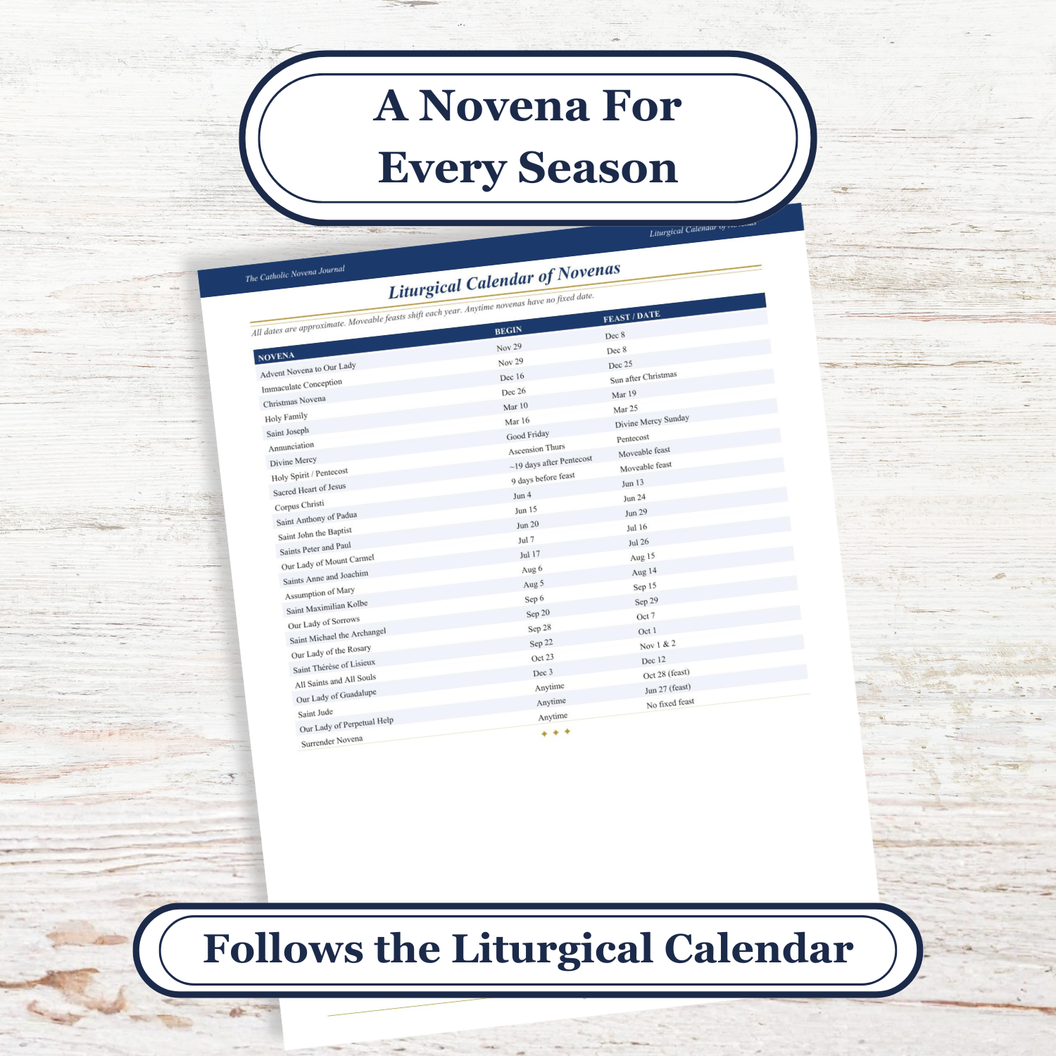 Catholic Novena Journal, Liturgical Year Prayers, 27 Novenas, Guided Tracker (PDF Download) - Ludus Catholic Games