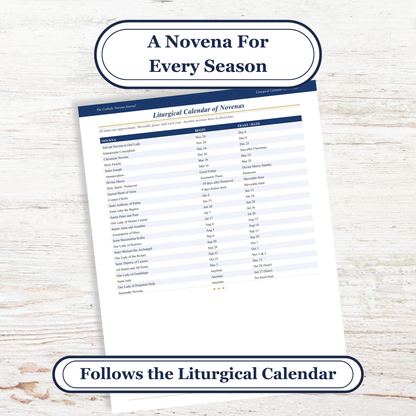 Catholic Novena Journal, Liturgical Year Prayers, 27 Novenas, Guided Tracker (PDF Download) - Ludus Catholic Games