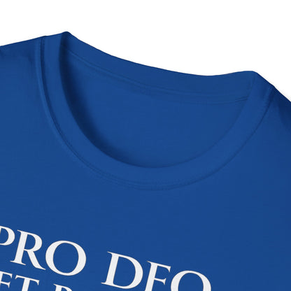 Pro Deo et Patria T-Shirt — "For God and Country" Patriotic Faith Tee - Ludus Catholic Games