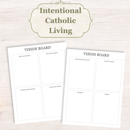 Traditional Latin Mass Catholic Planner 2026-2027 | Dashboard Weekly Layout | Printable PDF - Ludus Catholic Games
