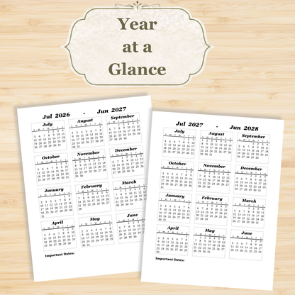 Traditional Latin Mass Catholic Planner 2026 July to Dec | Daily w/ Blocks Layout | Printable PDF - Ludus Catholic Games