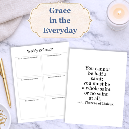 Catholic Planner 2026 | Grow in Holiness April-June Q2 (PDF Download) - Ludus Catholic Games