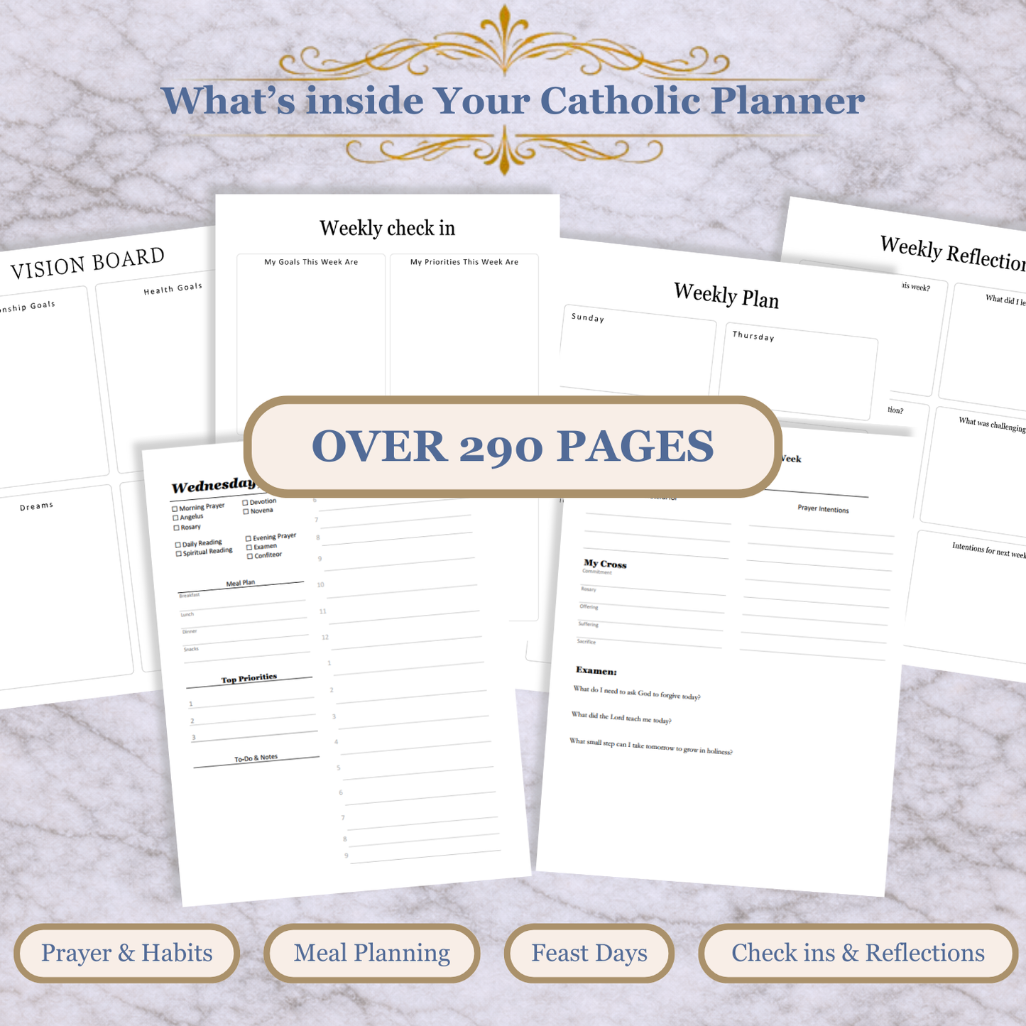 Catholic Planner 2026 | Grow in Holiness October-December Q4 (PDF Download) - Ludus Catholic Games