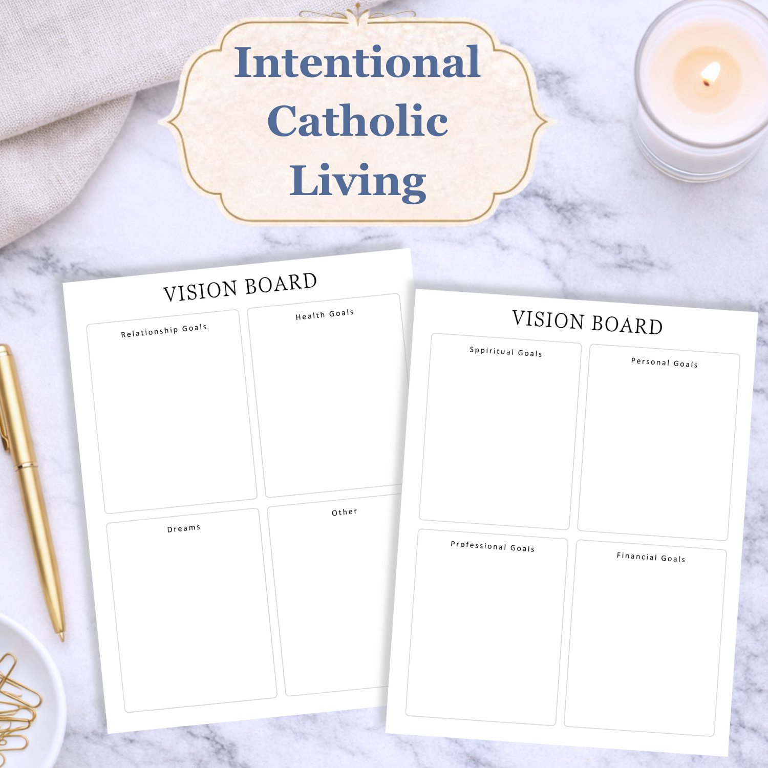 Catholic Planner 2026 | Grow in Holiness October-December Q4 (PDF Download) - Ludus Catholic Games