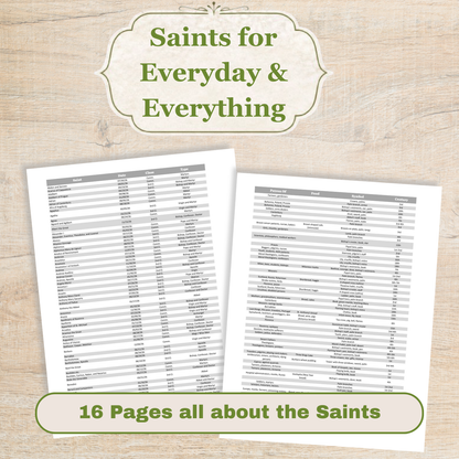 Traditional Latin Mass Catholic Planner 2026-2027 | Homeschool Weekly Layout | Printable PDF - Ludus Catholic Games