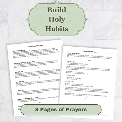 Traditional Latin Mass Catholic Planner 2026-2027 | Hourly Dashboard Weekly Layout | Printable PDF - Ludus Catholic Games
