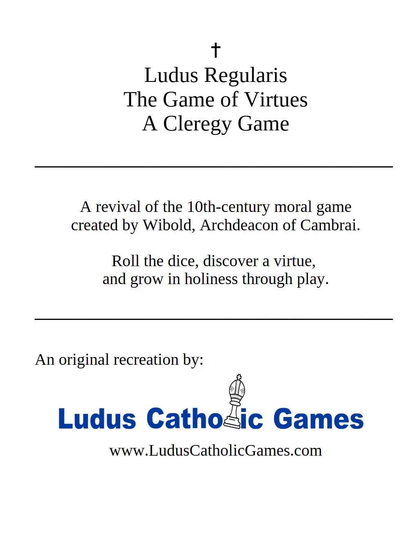 PDF of Ludus Regularis: A Catholic Virtue Board Game From the 10th Century
