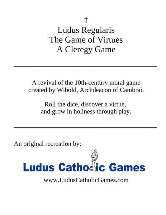 PDF of Ludus Regularis: A Catholic Virtue Board Game From the 10th Century
