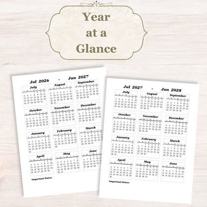 Traditional Latin Mass Catholic Planner 2026-2027 | Vertical Weekly Layout | Printable PDF - Ludus Catholic Games