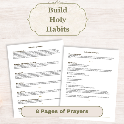 Traditional Latin Mass Catholic Planner 2026-2027 | Vertical Weekly Layout | Printable PDF - Ludus Catholic Games