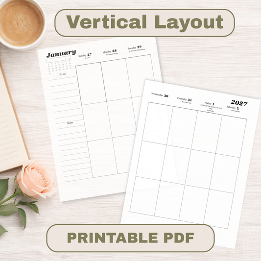 Traditional Latin Mass Catholic Planner 2026-2027 | Vertical Weekly Layout | Printable PDF - Ludus Catholic Games