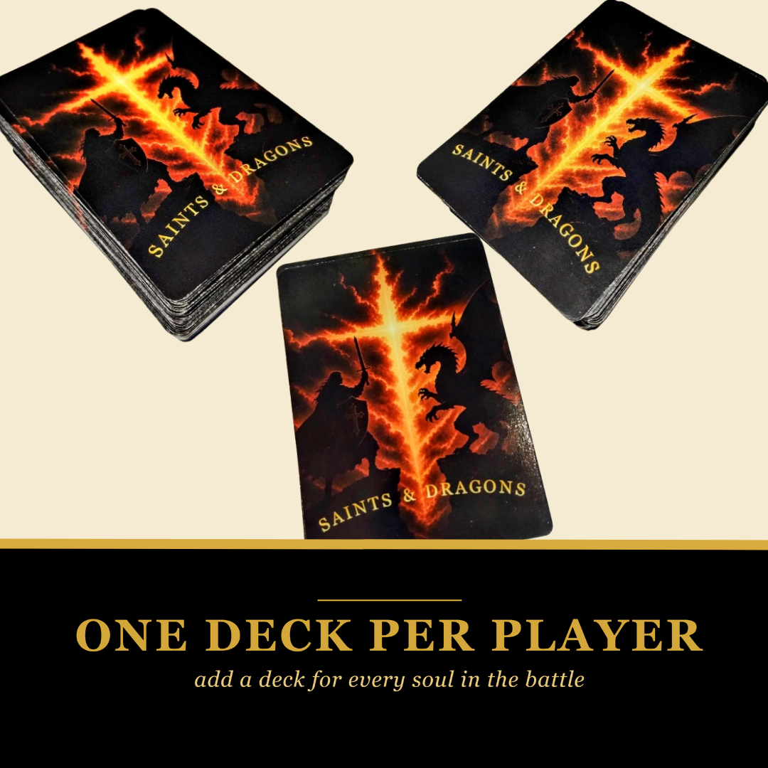 Saints & Dragons a Catholic Trading Card Game